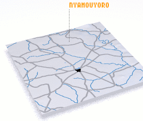 3d view of Nyamouyoro