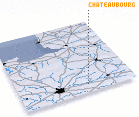 3d view of Châteaubourg