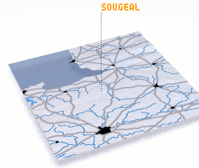 3d view of Sougéal