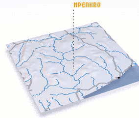 3d view of Mpenkro