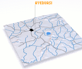 3d view of Ayeduasi