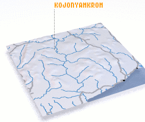 3d view of Kojonyamkrom