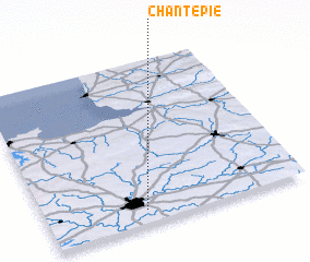 3d view of Chantepie