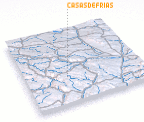 3d view of Casas de Frías