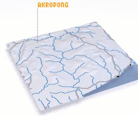 3d view of Akropong