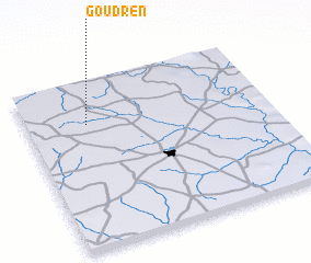 3d view of Goudren