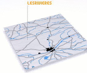 3d view of Les Rivières
