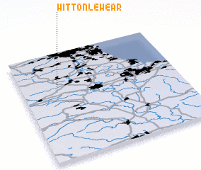 3d view of Witton le Wear