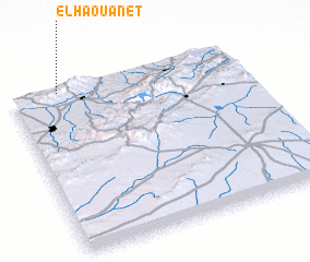 3d view of El Haouanet