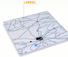 3d view of Le Breil