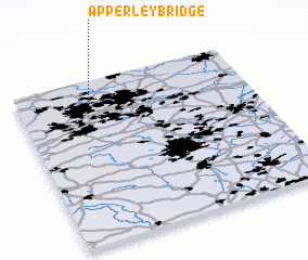 3d view of Apperley Bridge