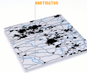 3d view of Hartington