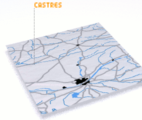 3d view of Castres