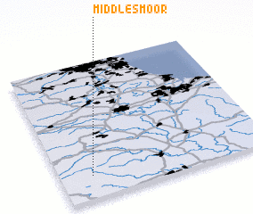 3d view of Middlesmoor