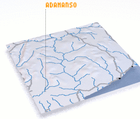 3d view of Adamanso