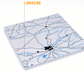 3d view of La Roche