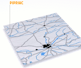 3d view of Pipriac