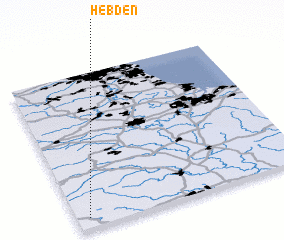 3d view of Hebden