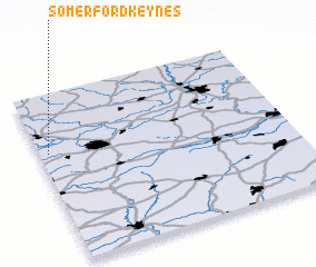 3d view of Somerford Keynes