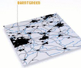 3d view of Barnt Green