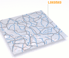 3d view of Lokonko