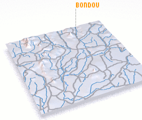 3d view of Bondou