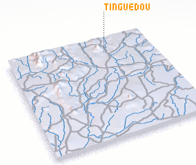 3d view of Tinguèdou