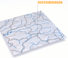 3d view of Oussoubidiagna