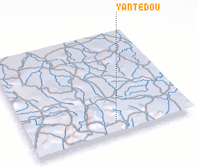 3d view of Yantédou