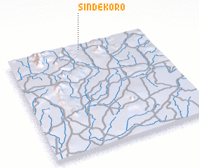 3d view of Sindékoro