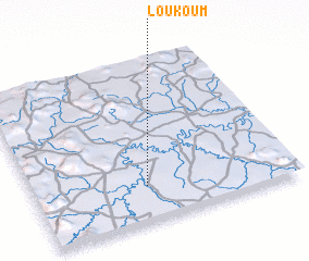 3d view of Loukoum