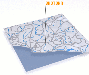 3d view of Bho Town