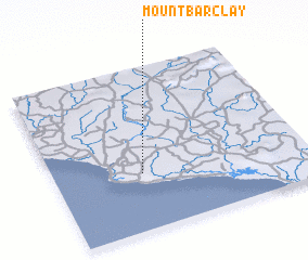 3d view of Mount Barclay