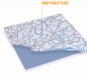 3d view of Marthas Town