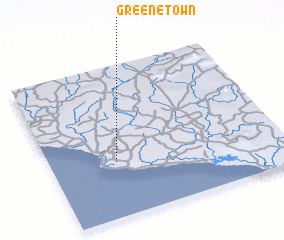 3d view of Greene Town