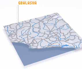 3d view of Gbalasua