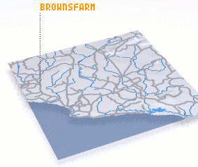 3d view of Browns Farm