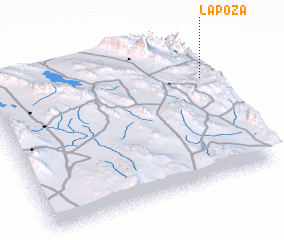 3d view of La Poza