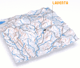 3d view of La Venta