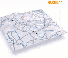 3d view of El Chilar