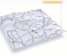 3d view of Cruz de Diego