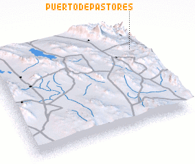 3d view of Puerto de Pastores