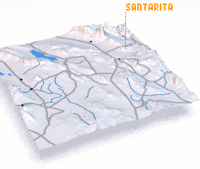 3d view of Santa Rita