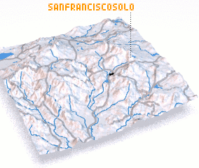 3d view of San Francisco Solo