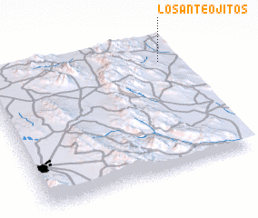 3d view of Los Anteojitos