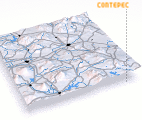 3d view of Contepec