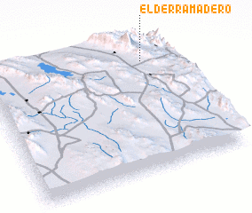 3d view of El Derramadero