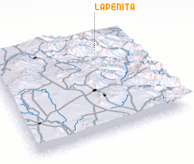 3d view of La Peñita