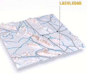 3d view of La Soledad