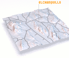 3d view of El Charquillo